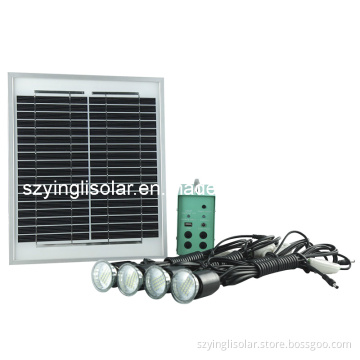 Solar Energy System with Power and Light